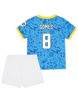 Billige Wolves Joao Gomes #8 Tredjedraktsett Barn 2025-26 Kortermet (+ Korte bukser)